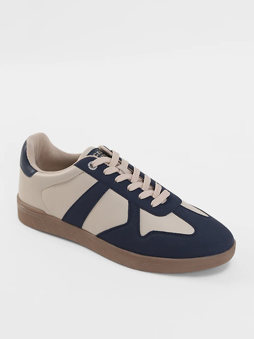 Men's Blue Casual Round Toe Sneakers
