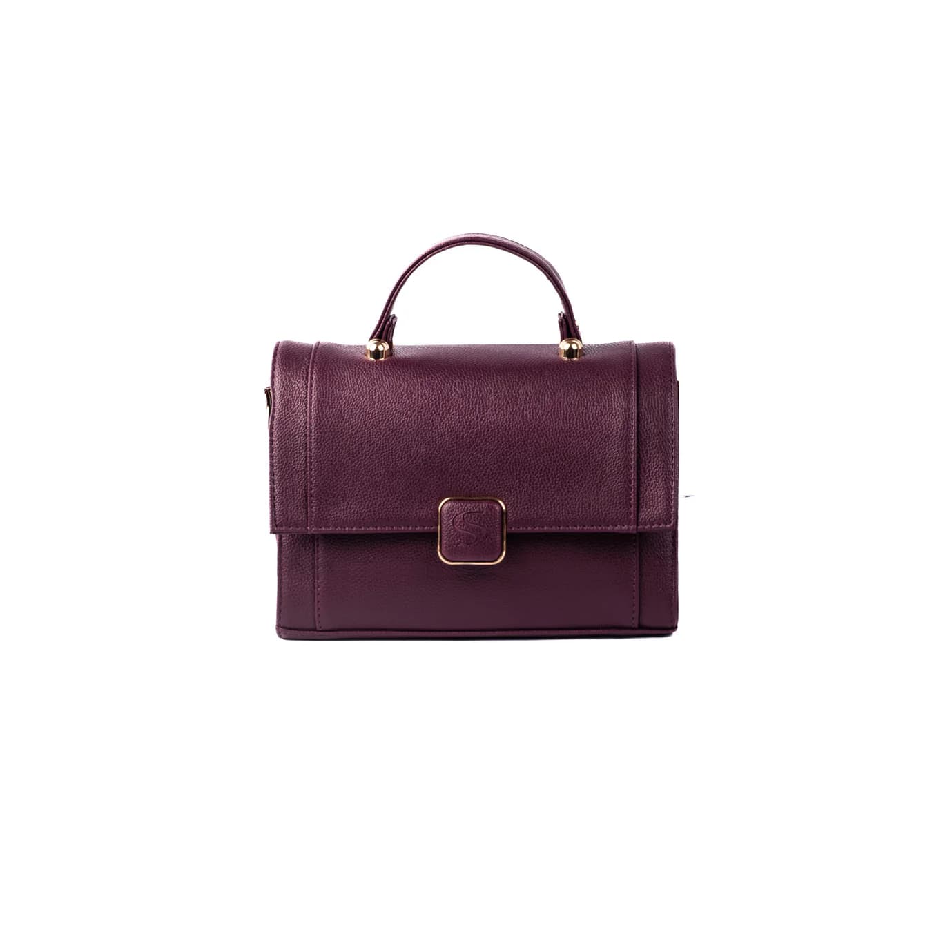 Women's Purple Textured Non-Padded Vegan Leather Finish Sling Bag