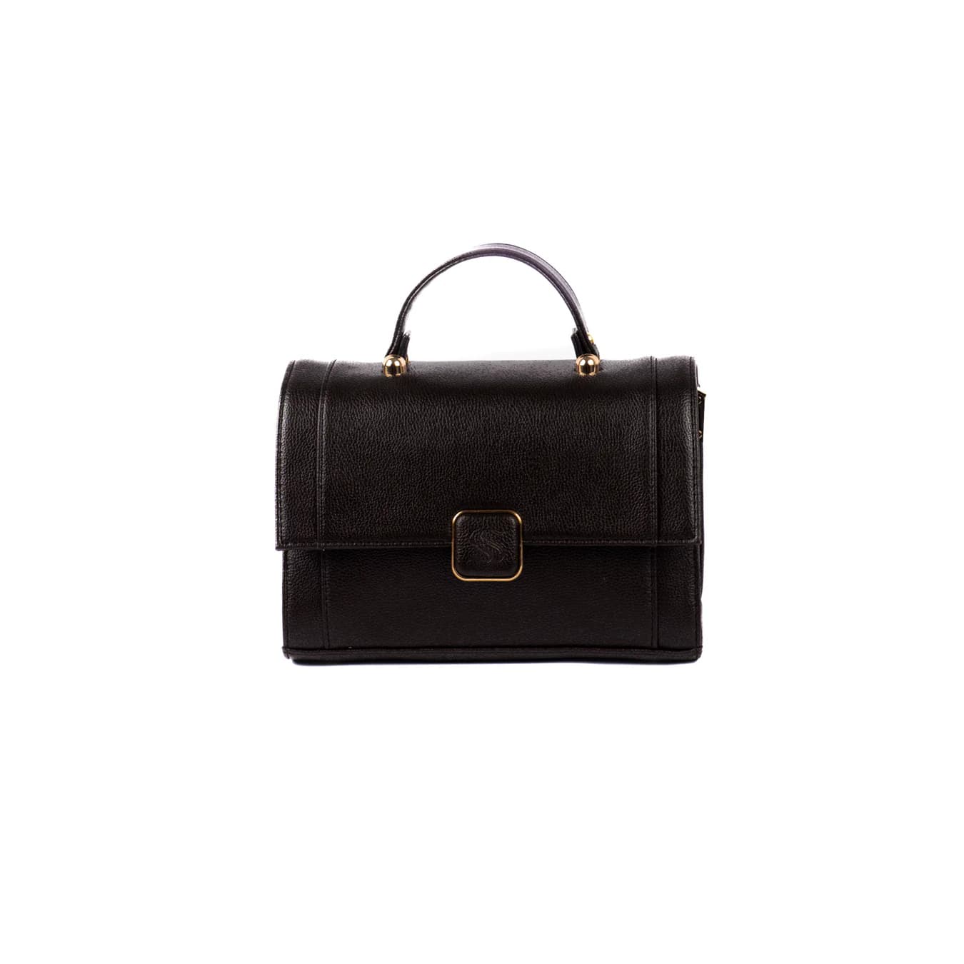 Women's Black Textured Non-Padded Vegan Leather Finish Sling Bag