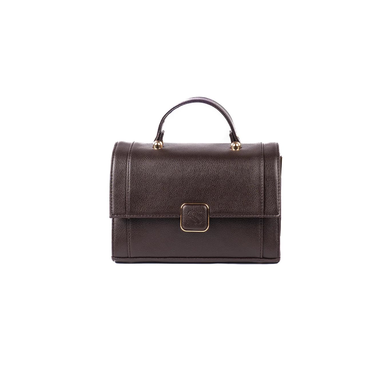 Women's Brown Textured Non-Padded Vegan Leather Finish Sling Bag