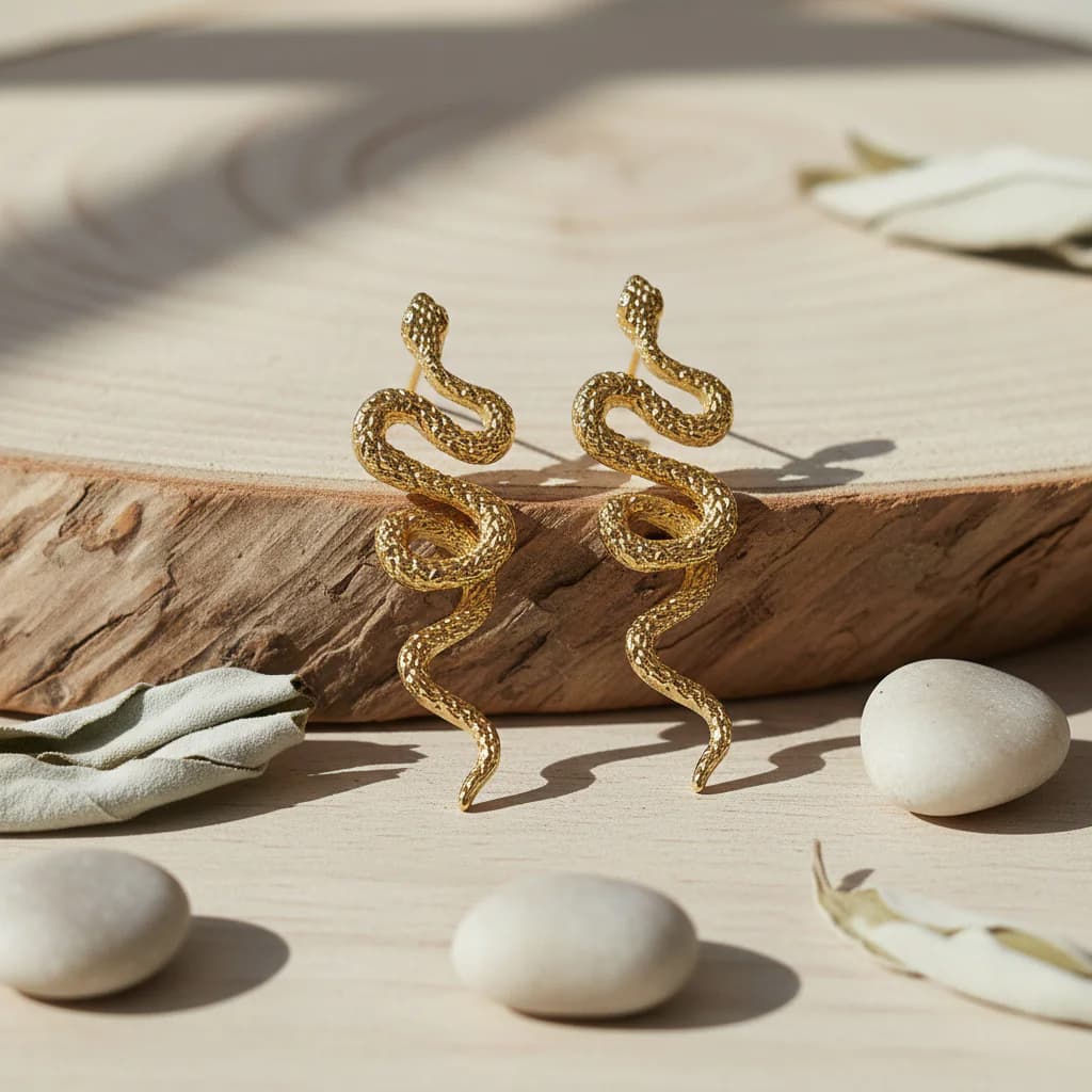 Women's Trendy Serpent Drop Earrings