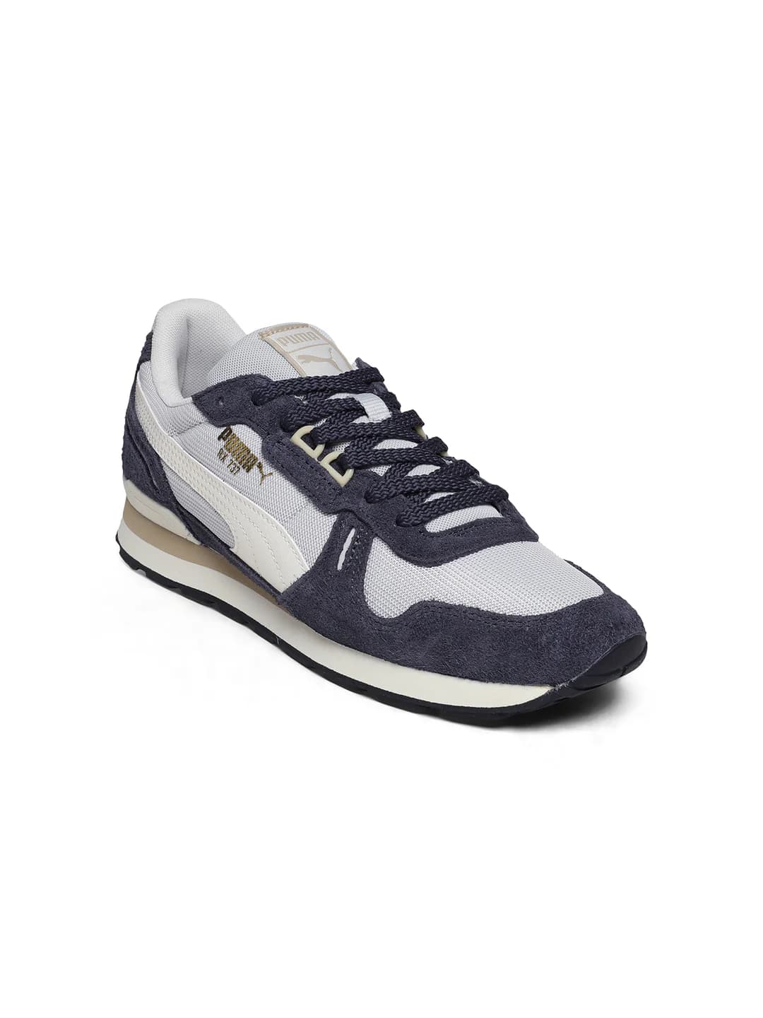 Unisex Glacial Gray-Galactic Gray RX 737 Vintage Comfort Low-Top Round Toe Running Sneakers