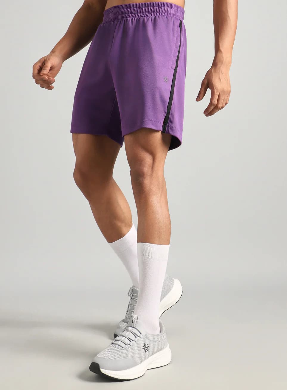Men's Purple Power Pop Active Shorts