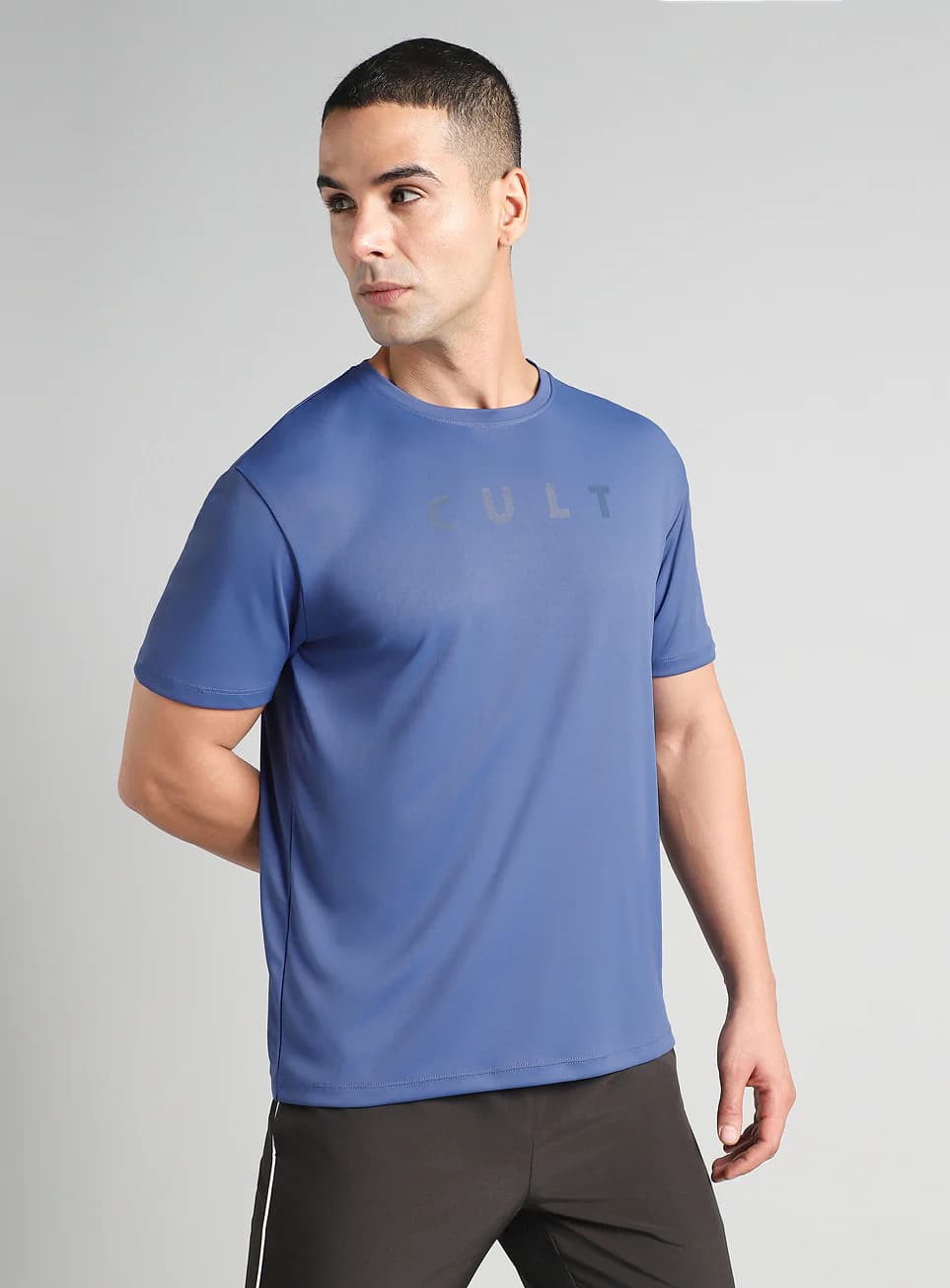 Men's Blue All Day Training Tshirt