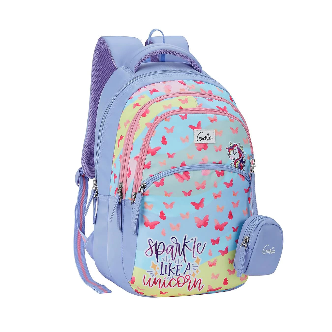 Kids Purple Casual 27L Pixie School Bag