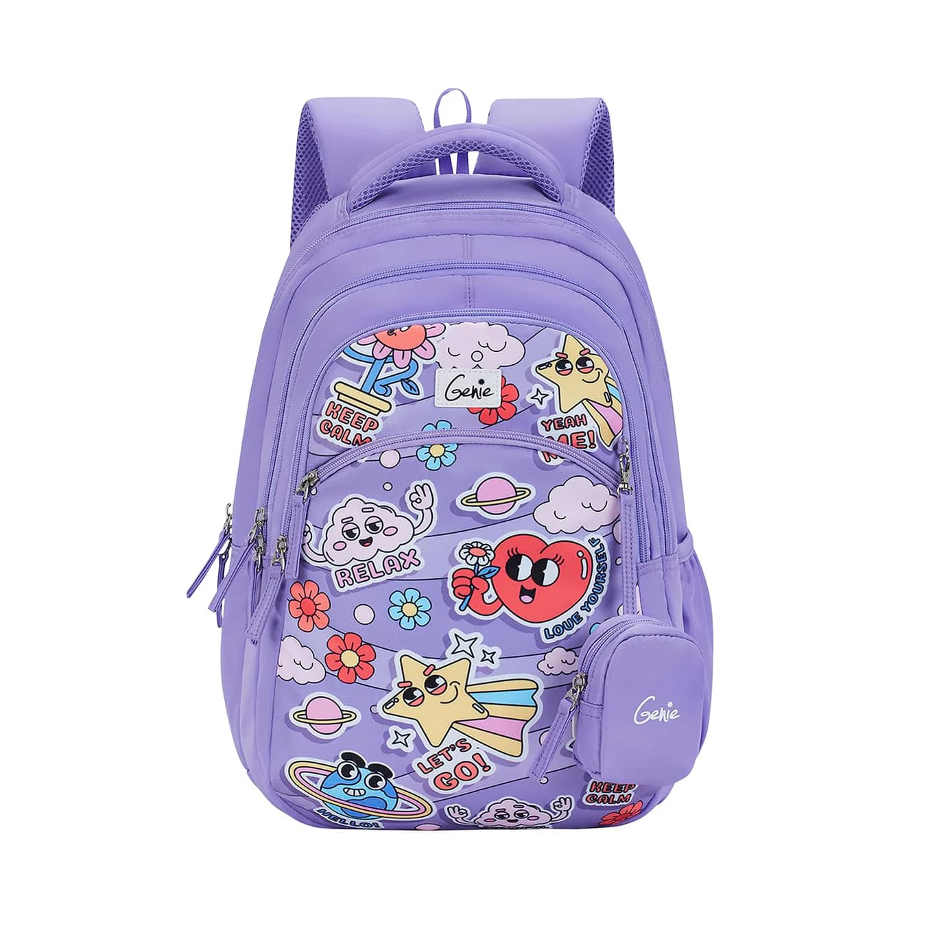 Kids Purple Casual 27L Pearl School Bag