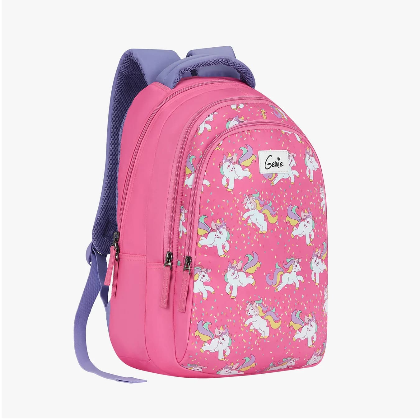 Kids Pink Casual 27L Unicorn School Bag