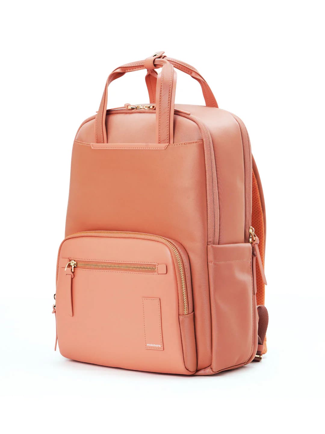 Unisex Pink Nylon Top Handle The Sundae Backpack