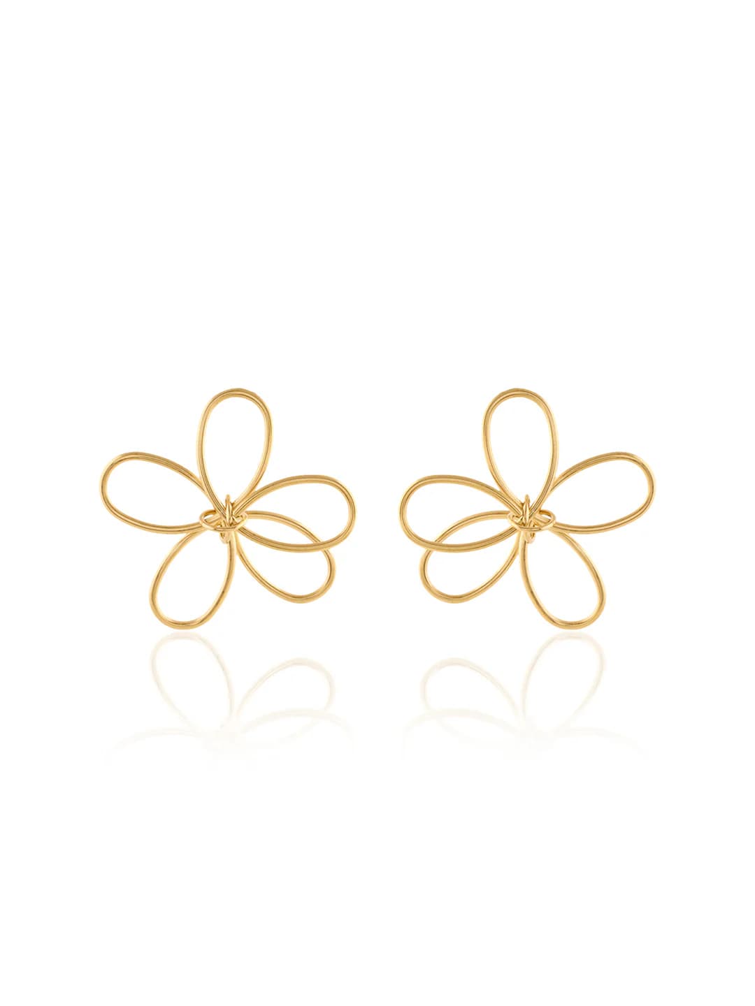 Women's Gold Perla Everyday Studs