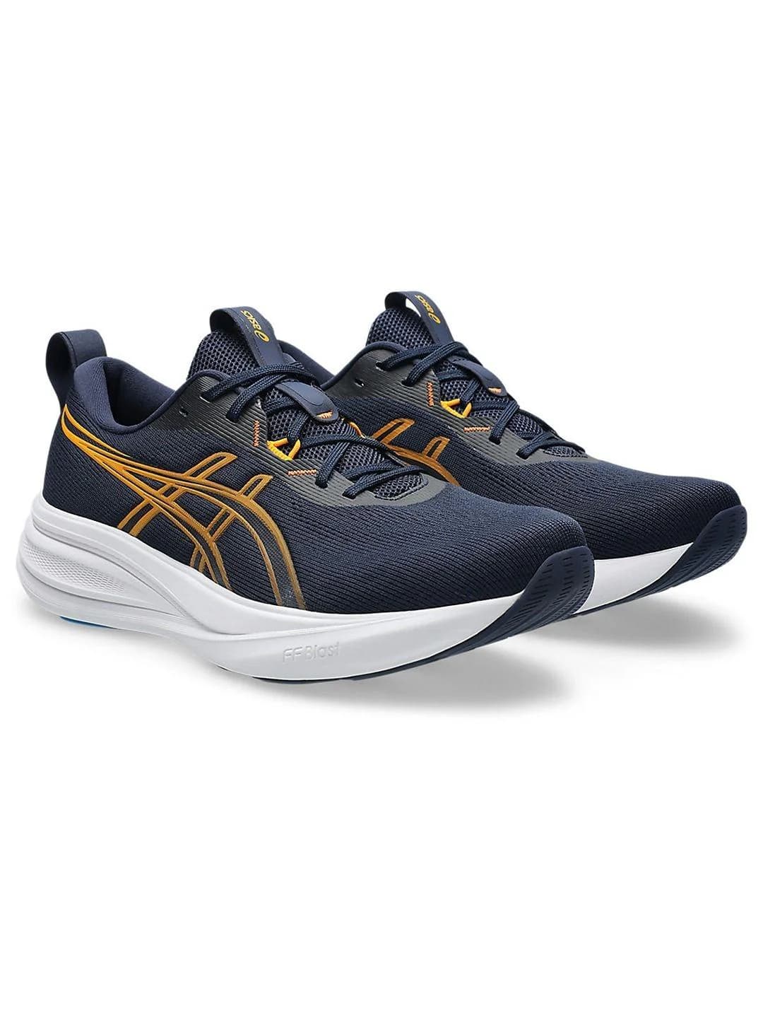 Men's Navy GEL-PULSE 17 Lace-Up Running Shoes