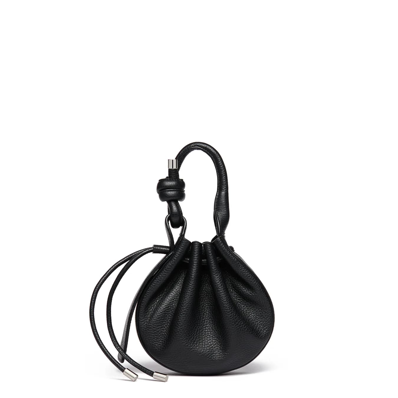 Women's Black Solid Leather Ina Mini Crossbody Bag