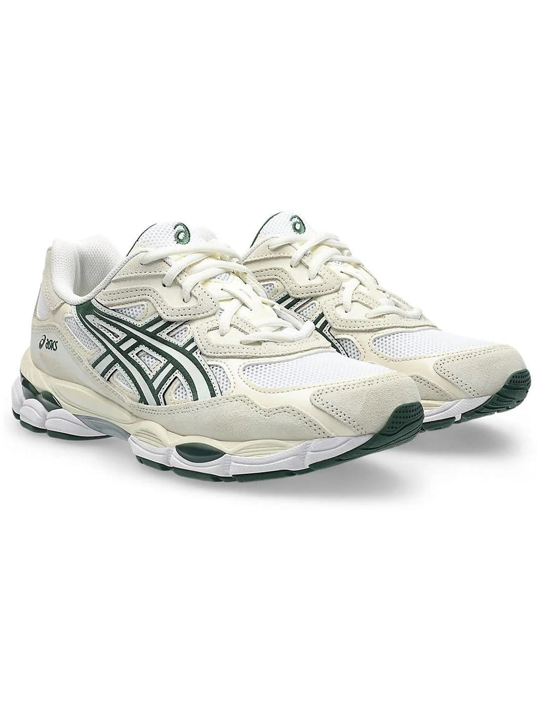 Unisex Ivory & Forest Night GEL-NYC Running Shoes