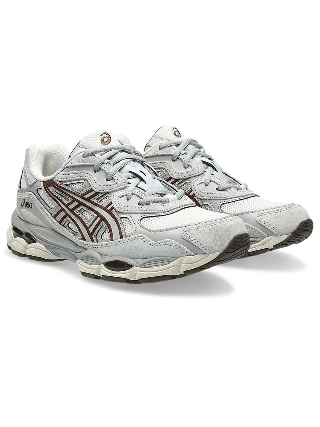 Unisex Cream & Cement Grey GEL-NYC Running Shoes