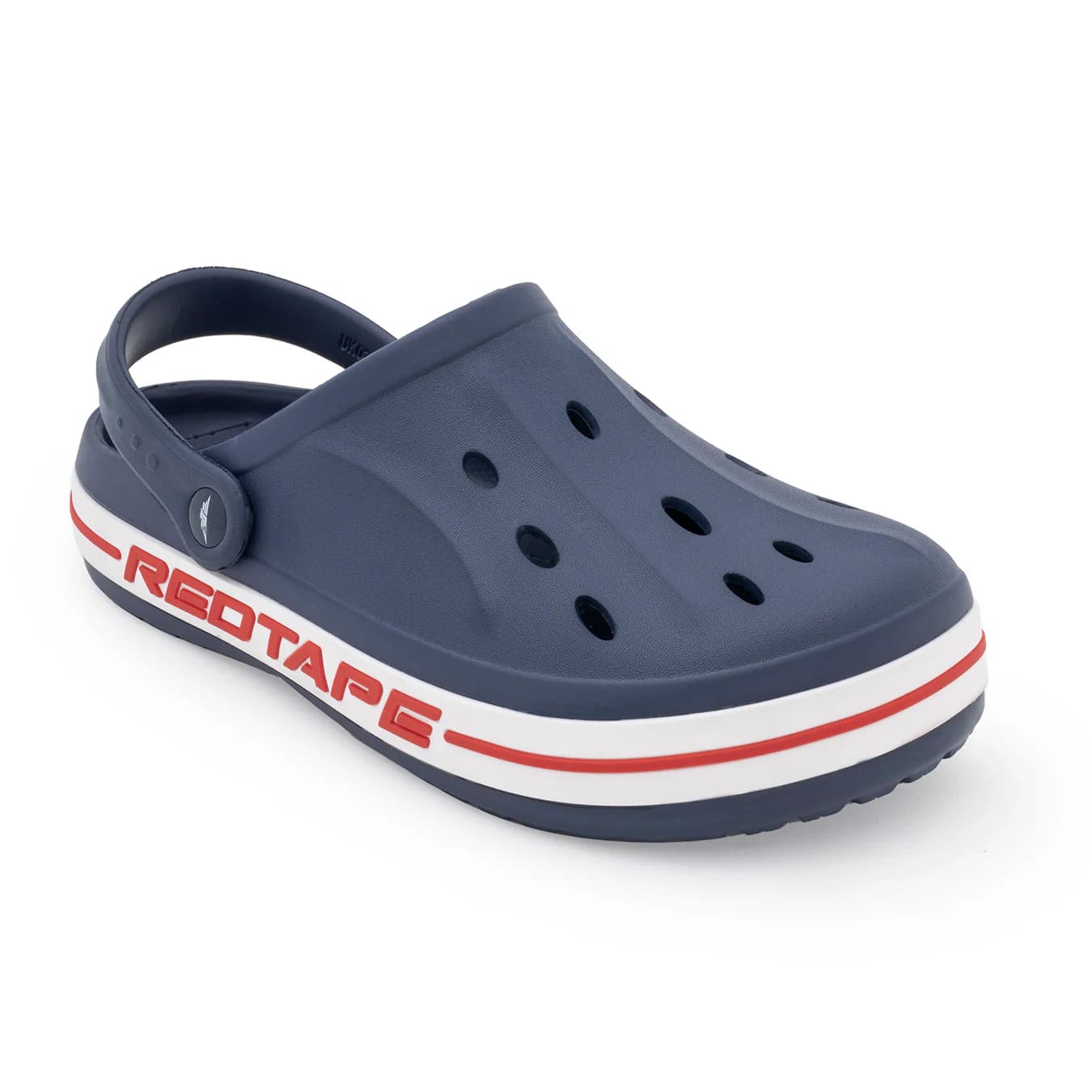 Men's Navy Casual Round Toe Low-Top EVA Lightweight Clogs