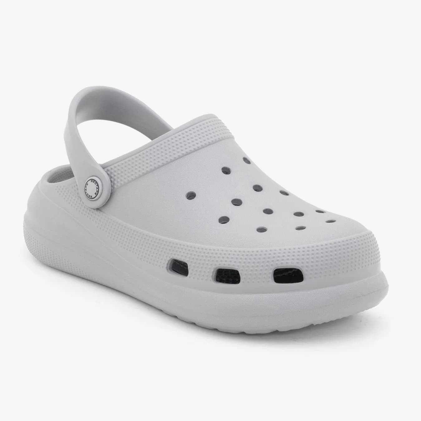 Men's Grey Casual Round Toe Low-Top EVA Poolside Comfort Clogs