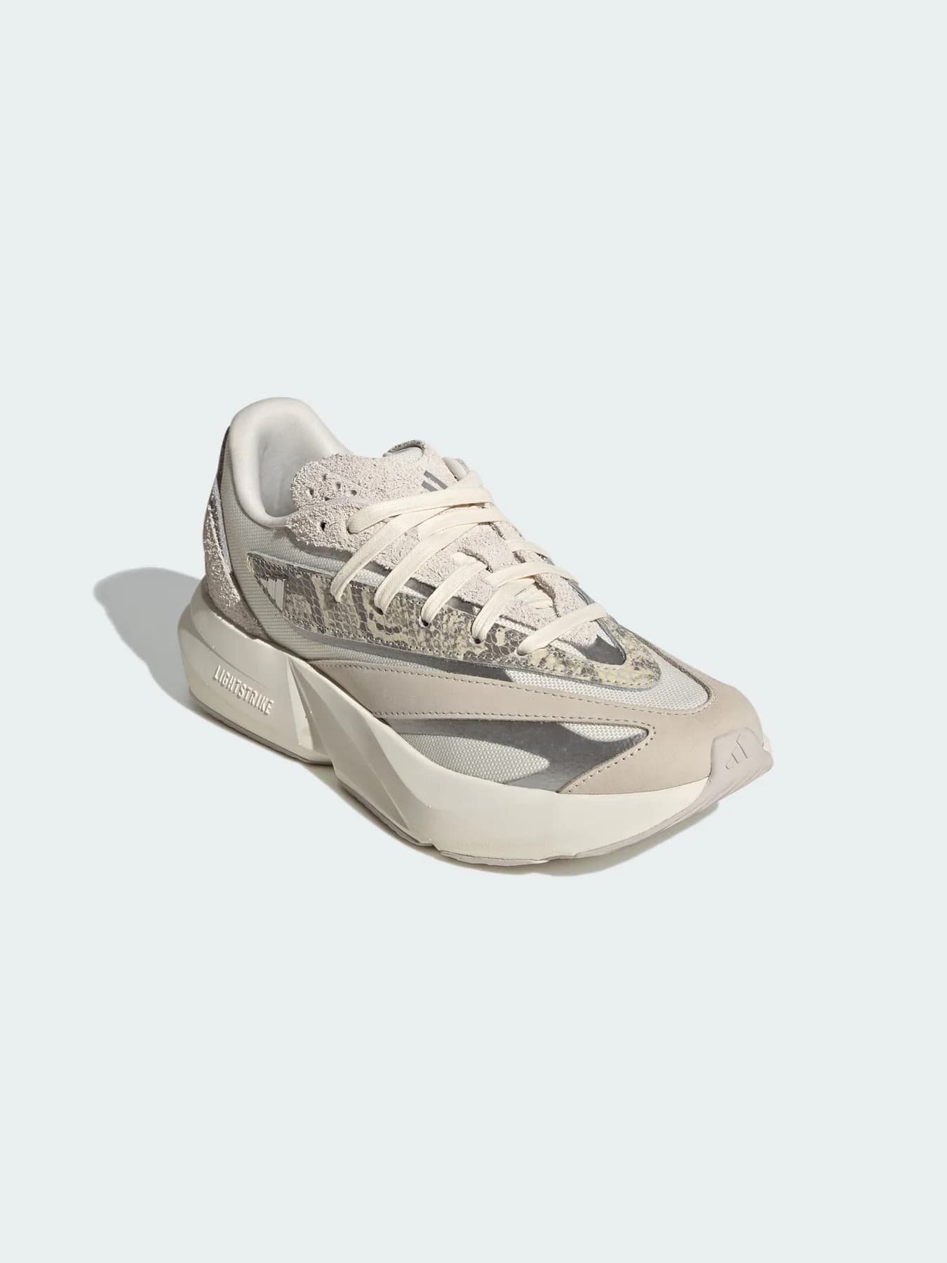 Women's Multicolor Leather Round Toe LIGHTBLAZE Sneakers