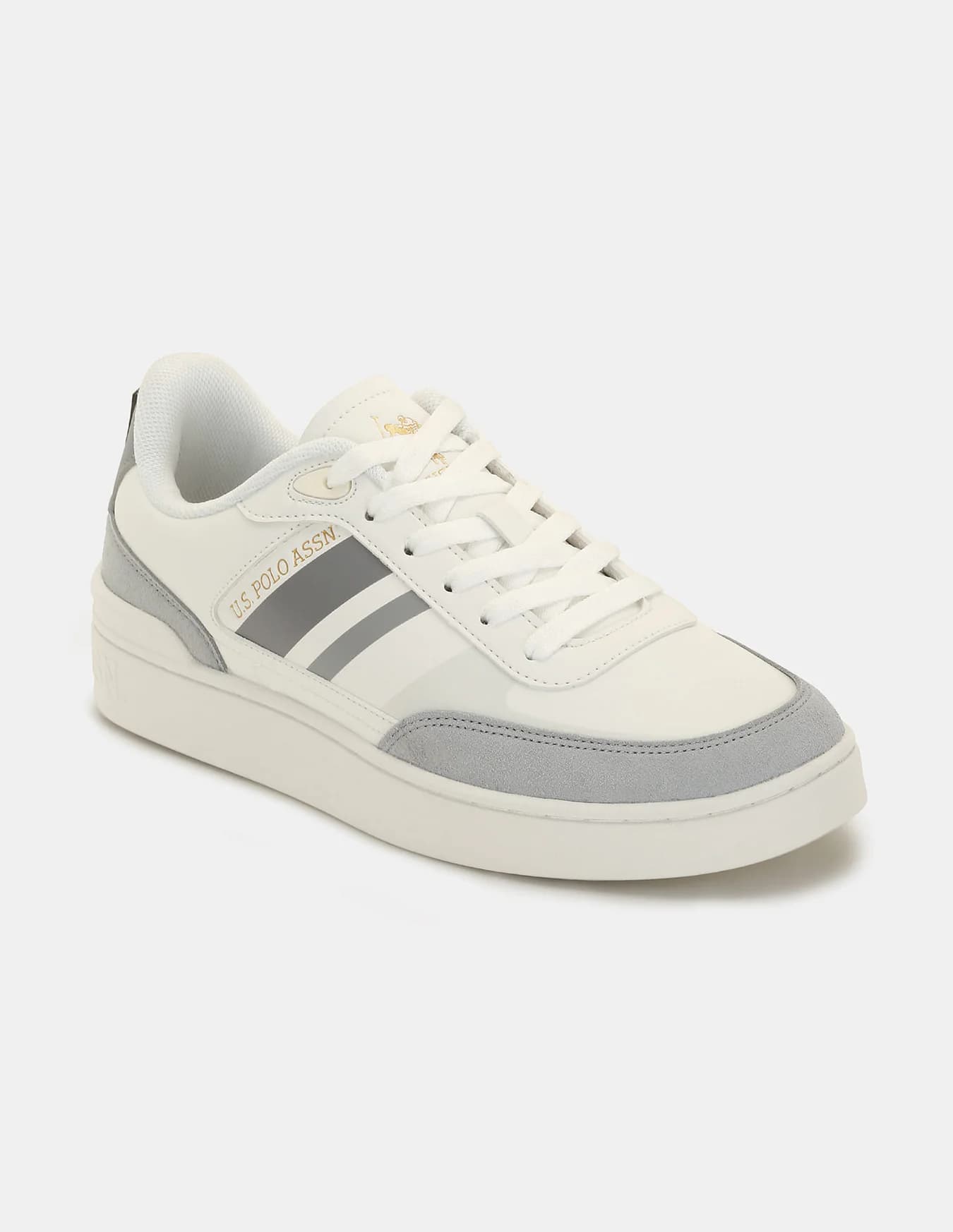 Men's Off White Colt Striped Casual Sneakers