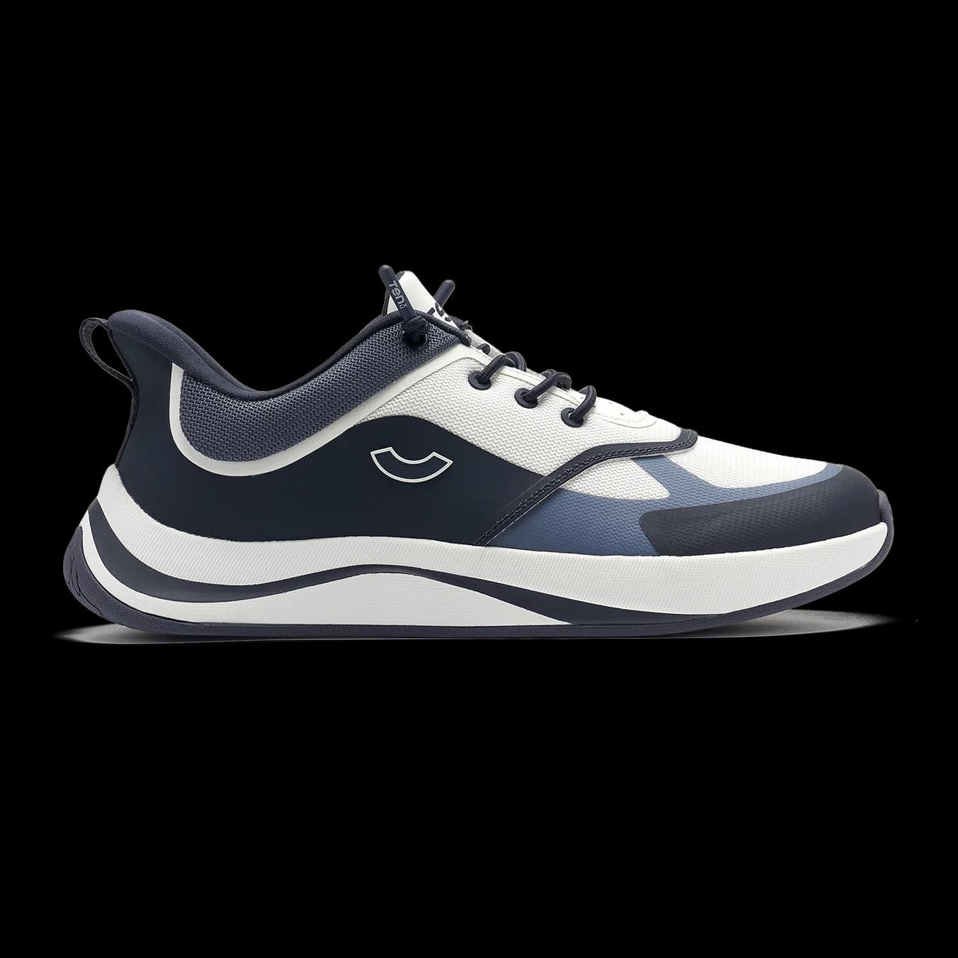 Unisex Blue Casual Dual Density Insole Crossover Nubuck Slip On Sneaker