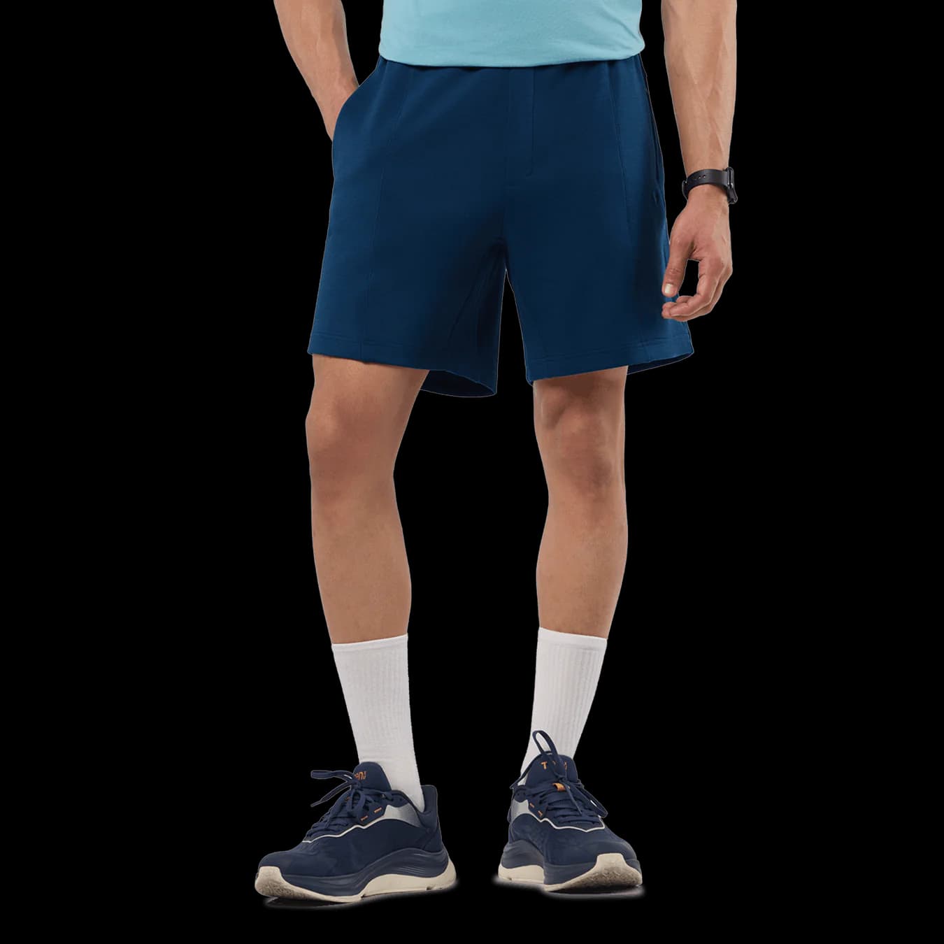 Men's Blue Ubersoft Relaxed Shorts