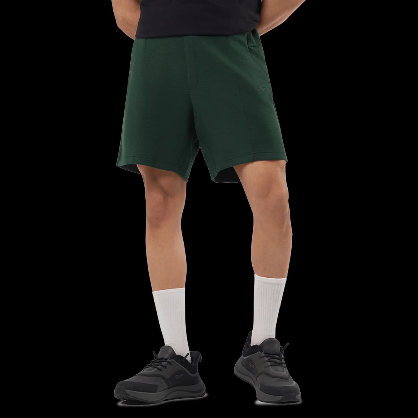 Men's Green Ubersoft Relaxed Shorts