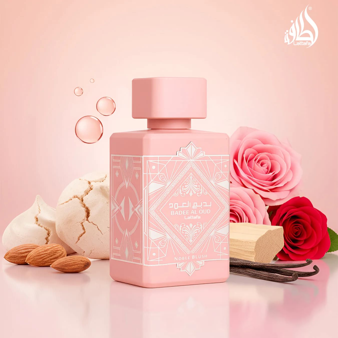 Lattafa Women Badee Al Oud Noble Blush Eau De Parfum - 100 ml