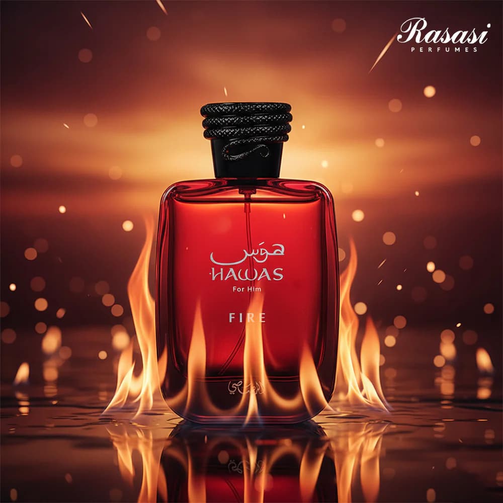Rasasi Men Hawas Fire Long Lasting Eau de Parfum - 100 ml