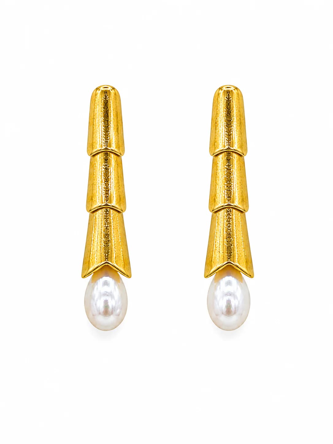 Women's Gold Stack Earrings