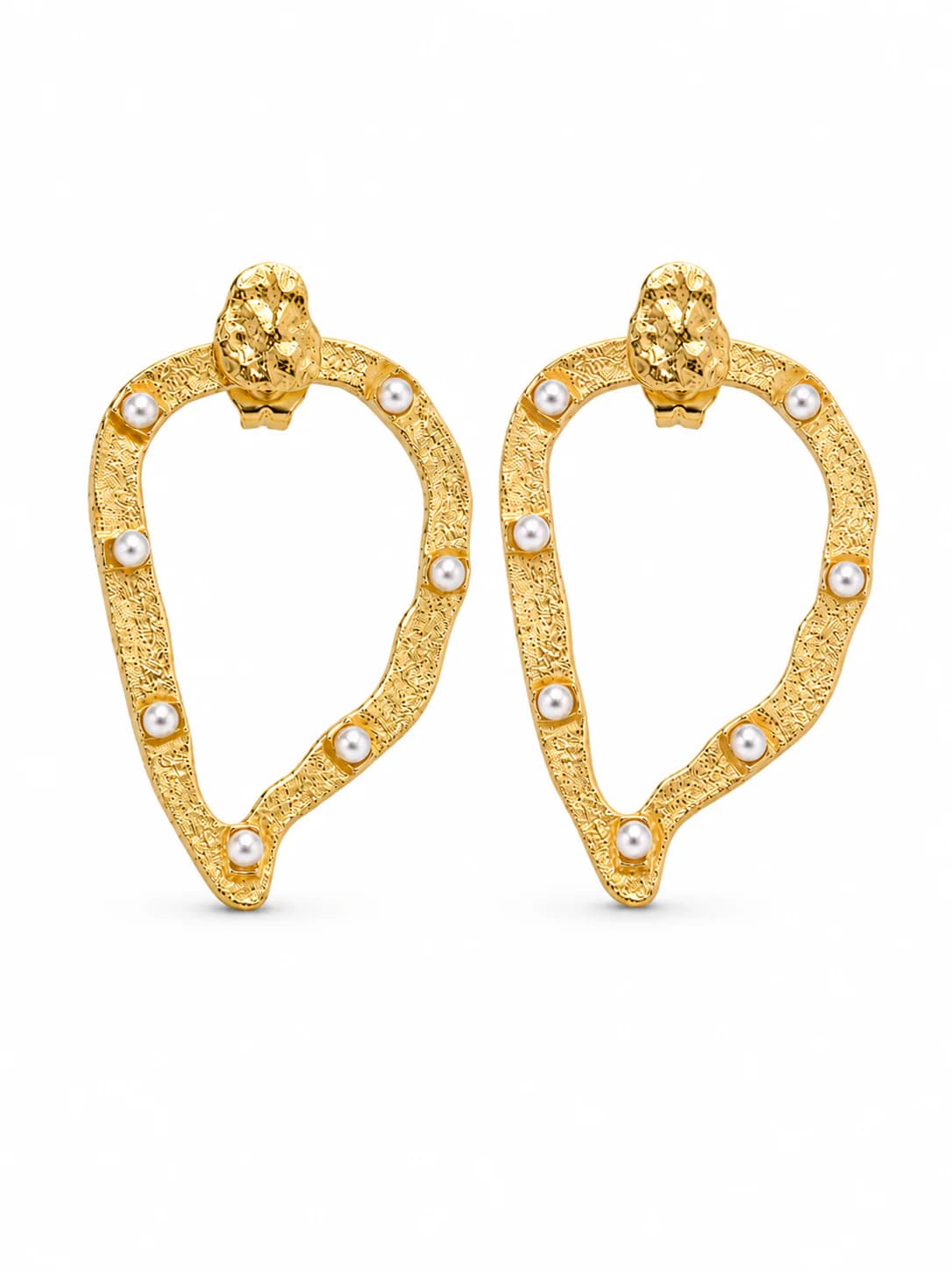 Women's Gold Hansamala Earrings