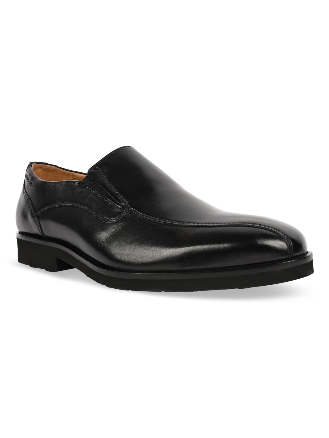 Men's Imperio By Black Classic Leather Formal Slip Ons Shoes