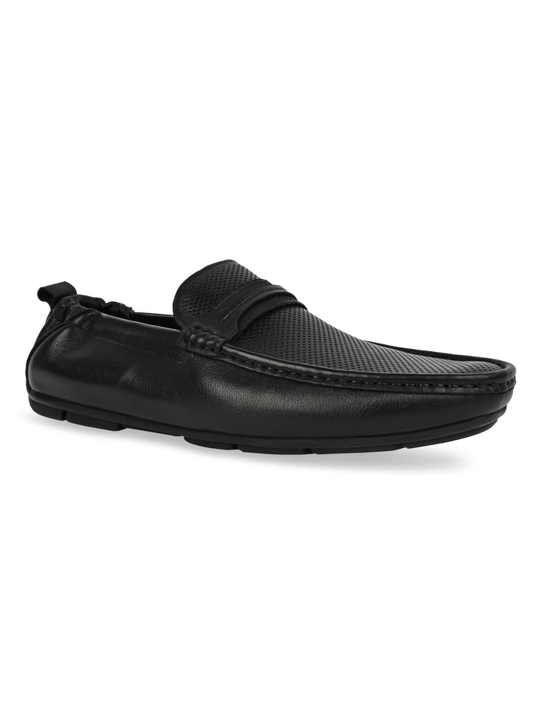 Men's Imperio By Black Stylish Comfort Leather Loafers