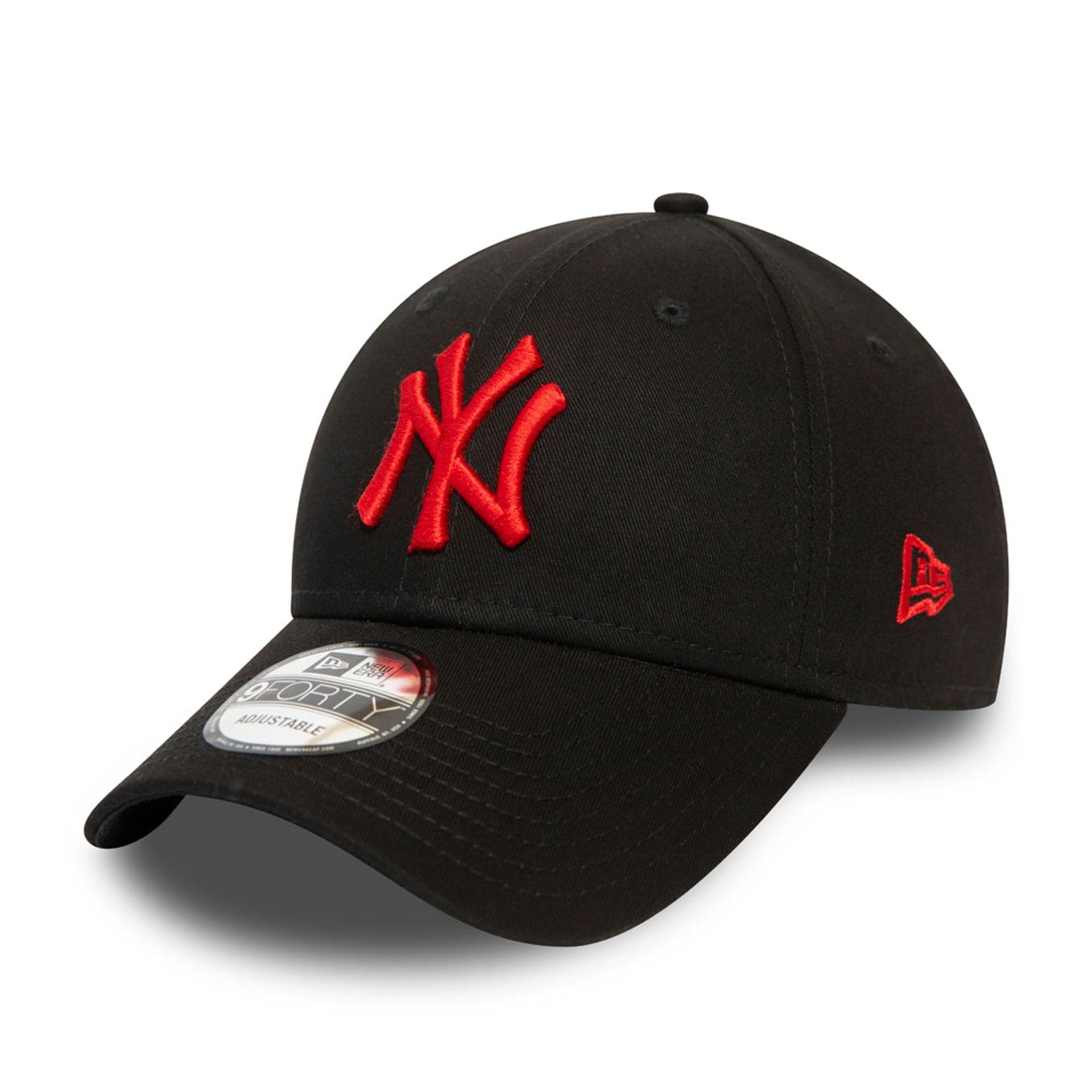 Men's New York Yankees Essential Logo Black Cap