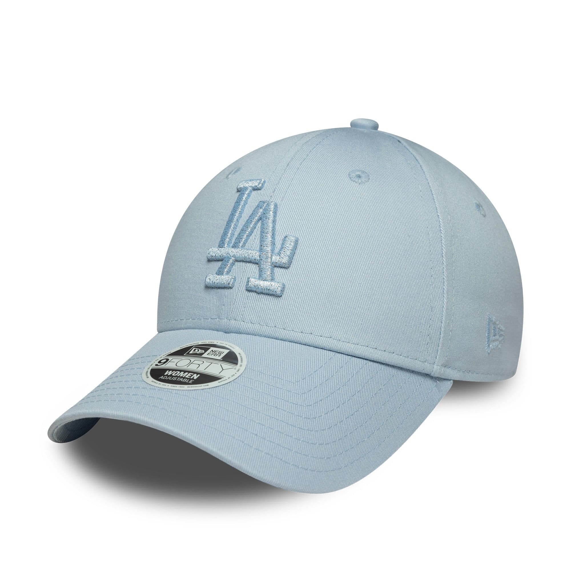 Women's La Dodgers MLB Metallic Logo Pastel Blue Cap