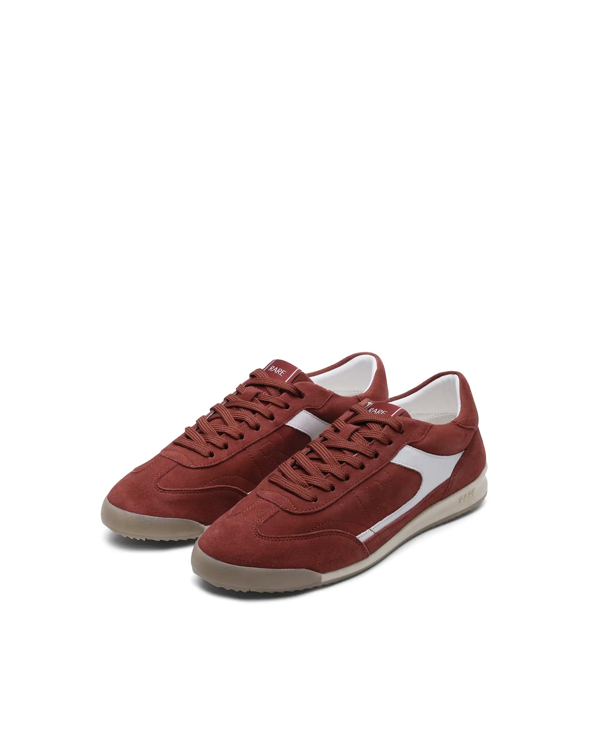 Men's Flux Red Suede Leather Sneaker
