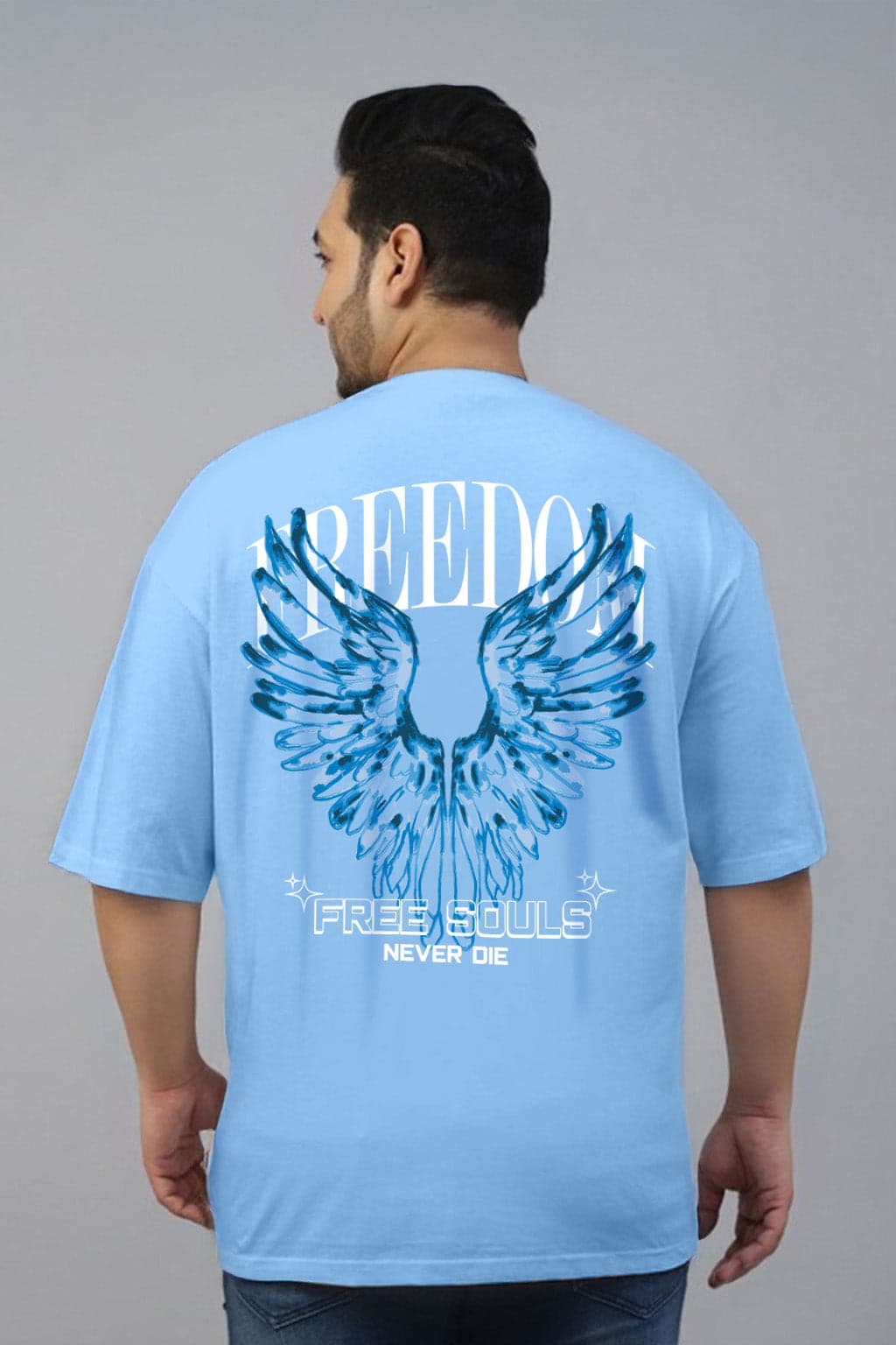 Men's Freedom Dutch Canal Graphic Printed Plus Size Tshirt