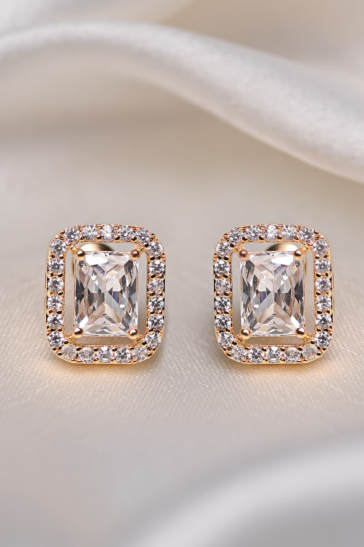 Women's American Diamond Stud Earrings for Every Occasion