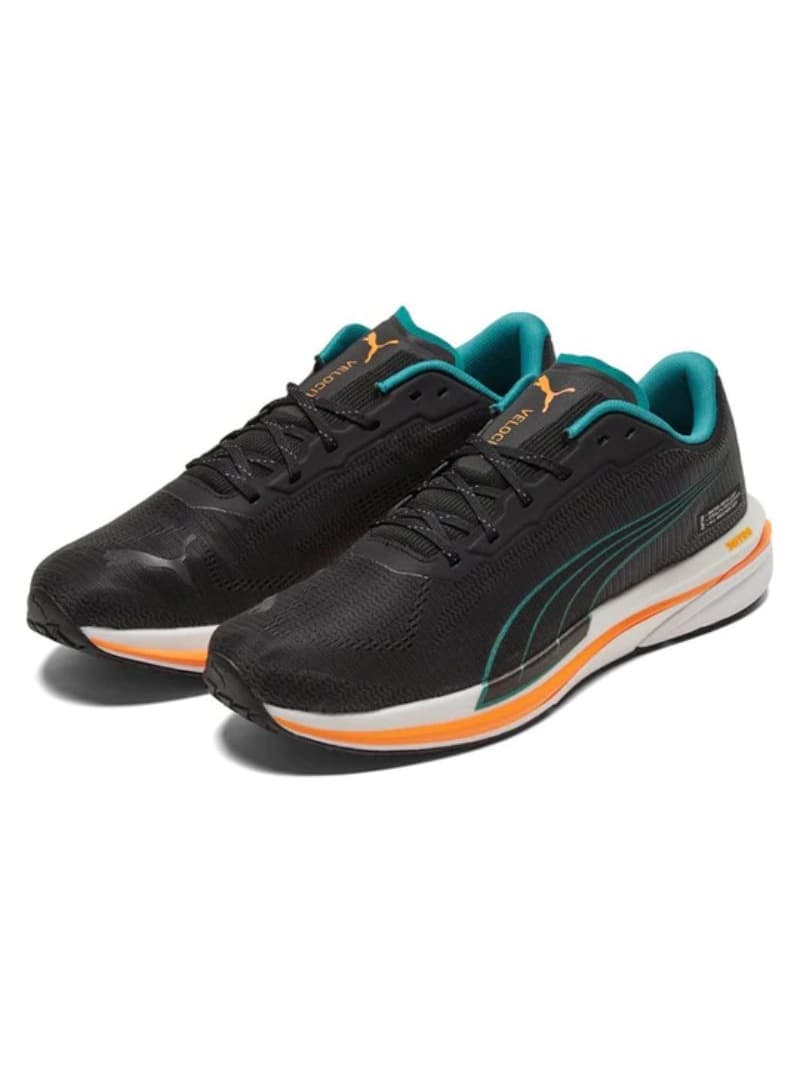 Men's Black Round Toe Low-Top Mesh Running Sport Shoes