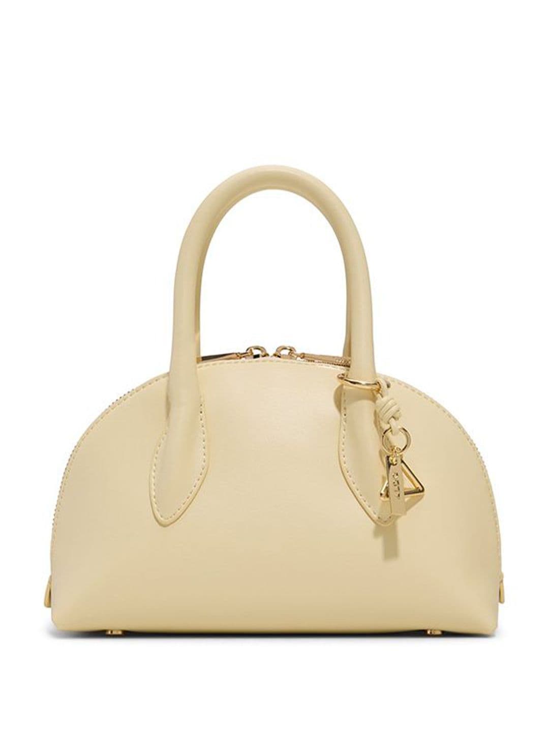 Women's Synthetic Novallie Yellow Dome Bag