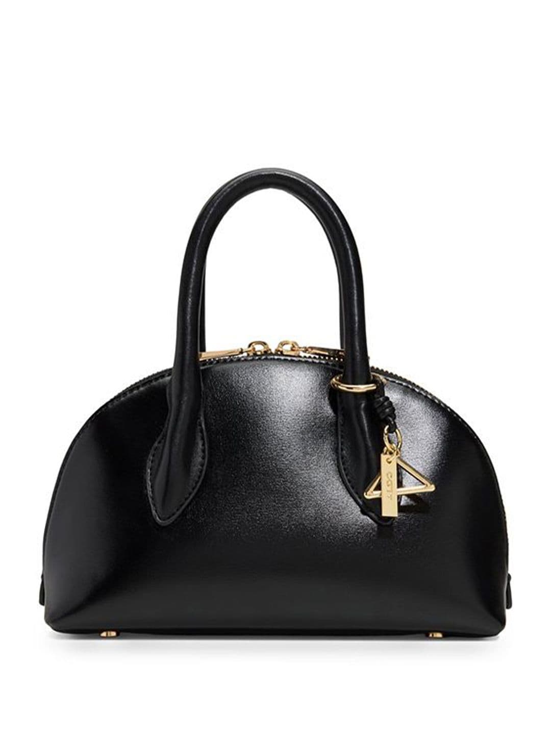 Women's Synthetic Novallie Black Dome Bag