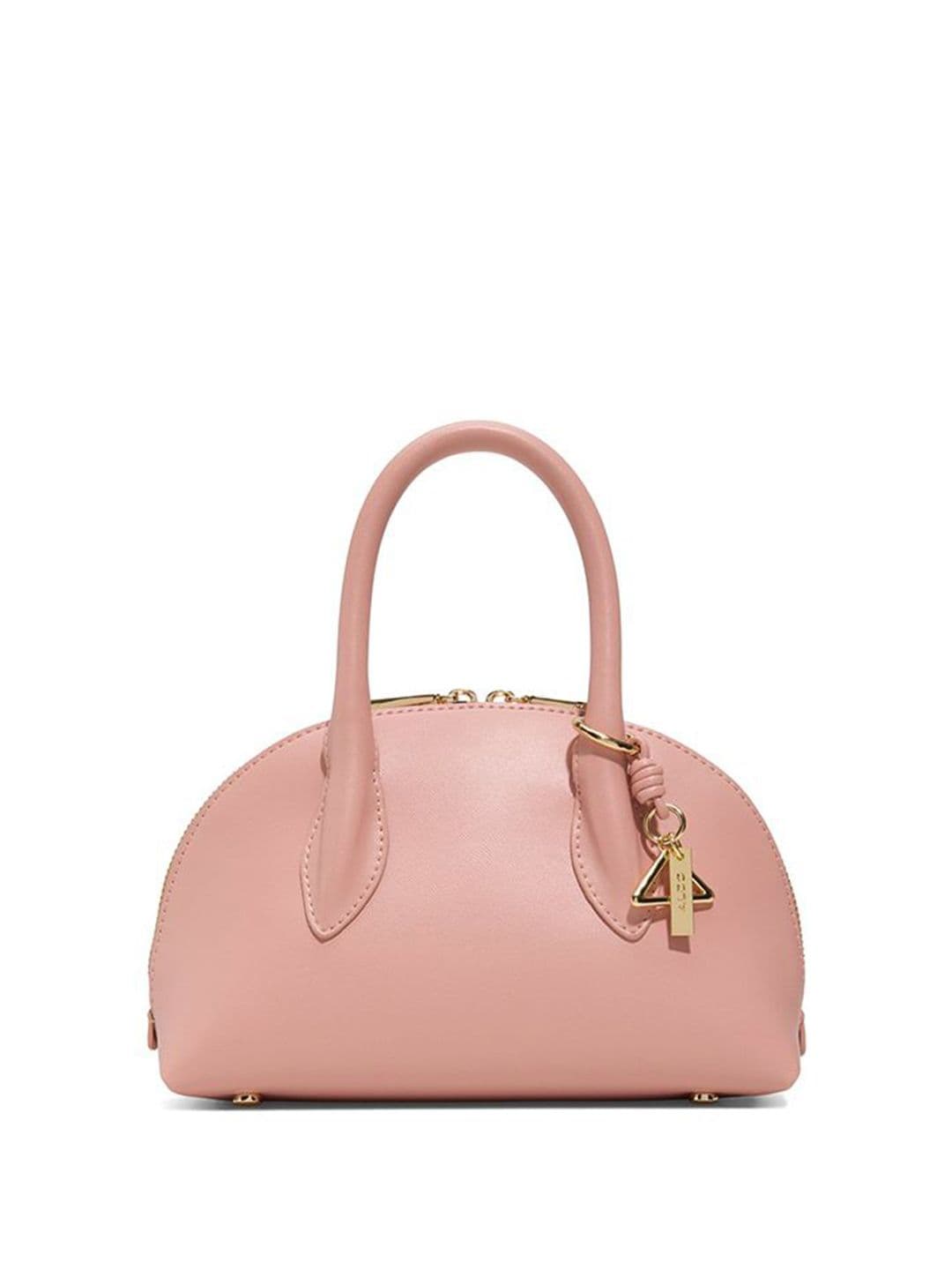 Women's Synthetic Novallie Pink Dome Bag