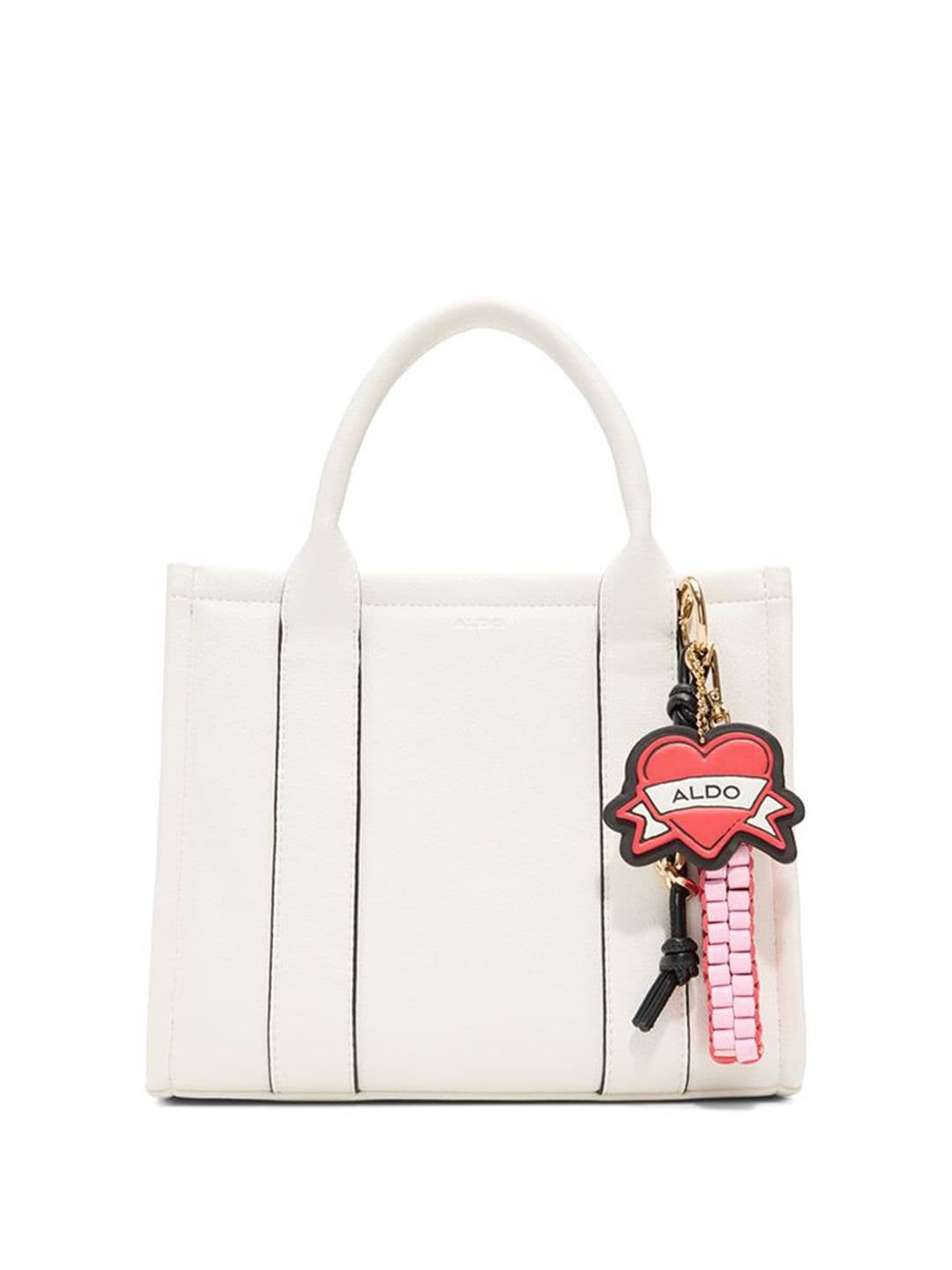 Women's Synthetic Whatisadam04 White Satchel
