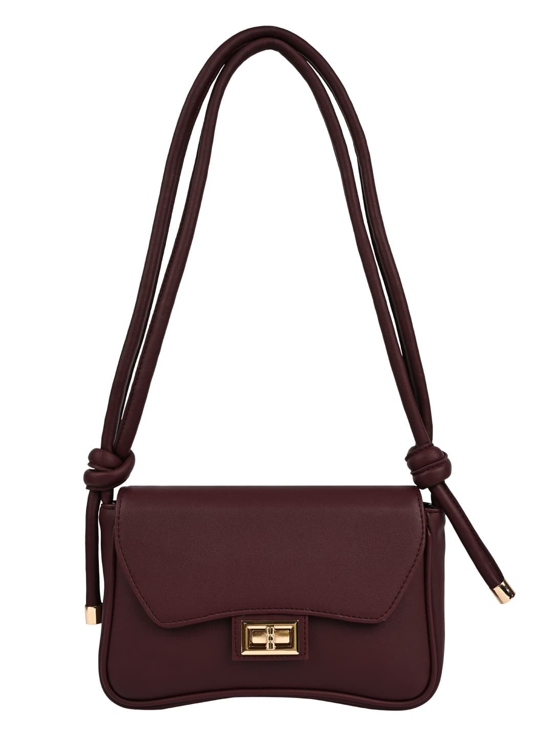 Women's Maroon Casual Shoulder Bag